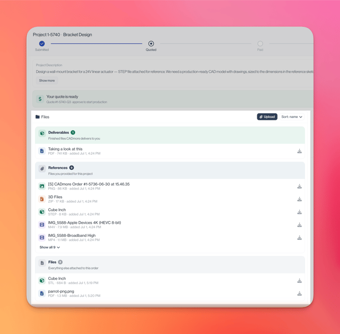 Files Panel