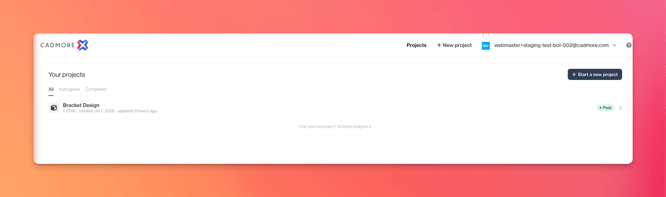 Order Screen